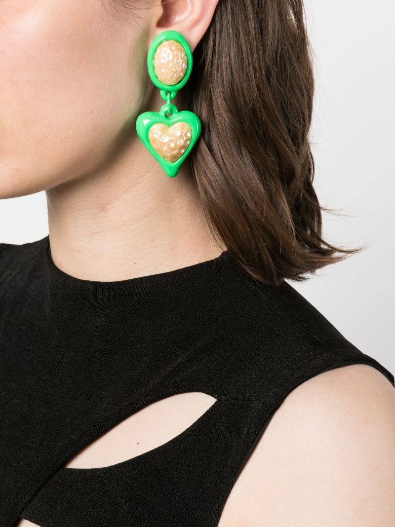 Gold-tone Night Fever Drop Earrings