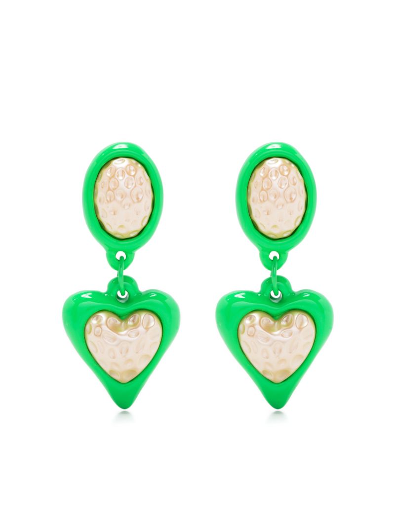 Gold-tone Night Fever Drop Earrings