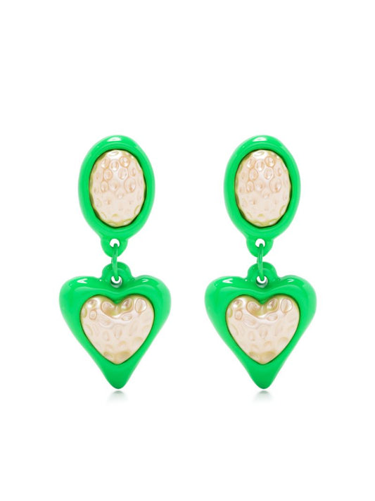 Gold-tone Night Fever Drop Earrings