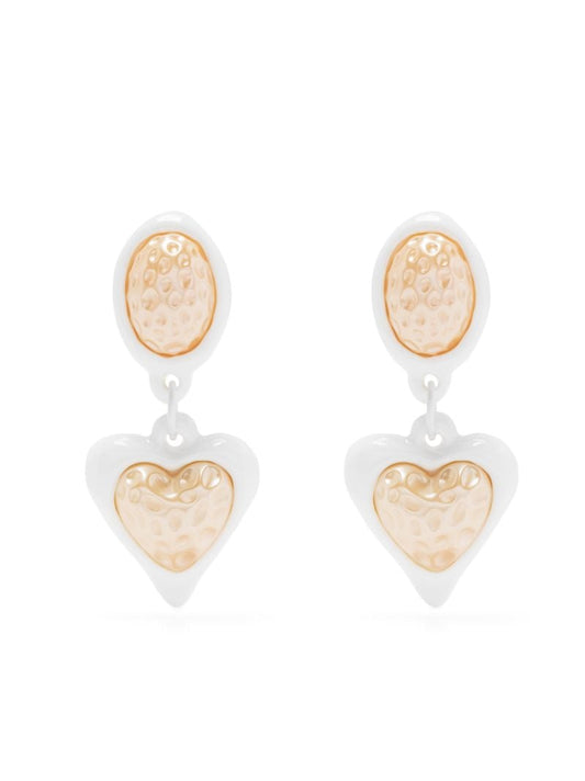 Gold-tone Night Fever Drop Earrings