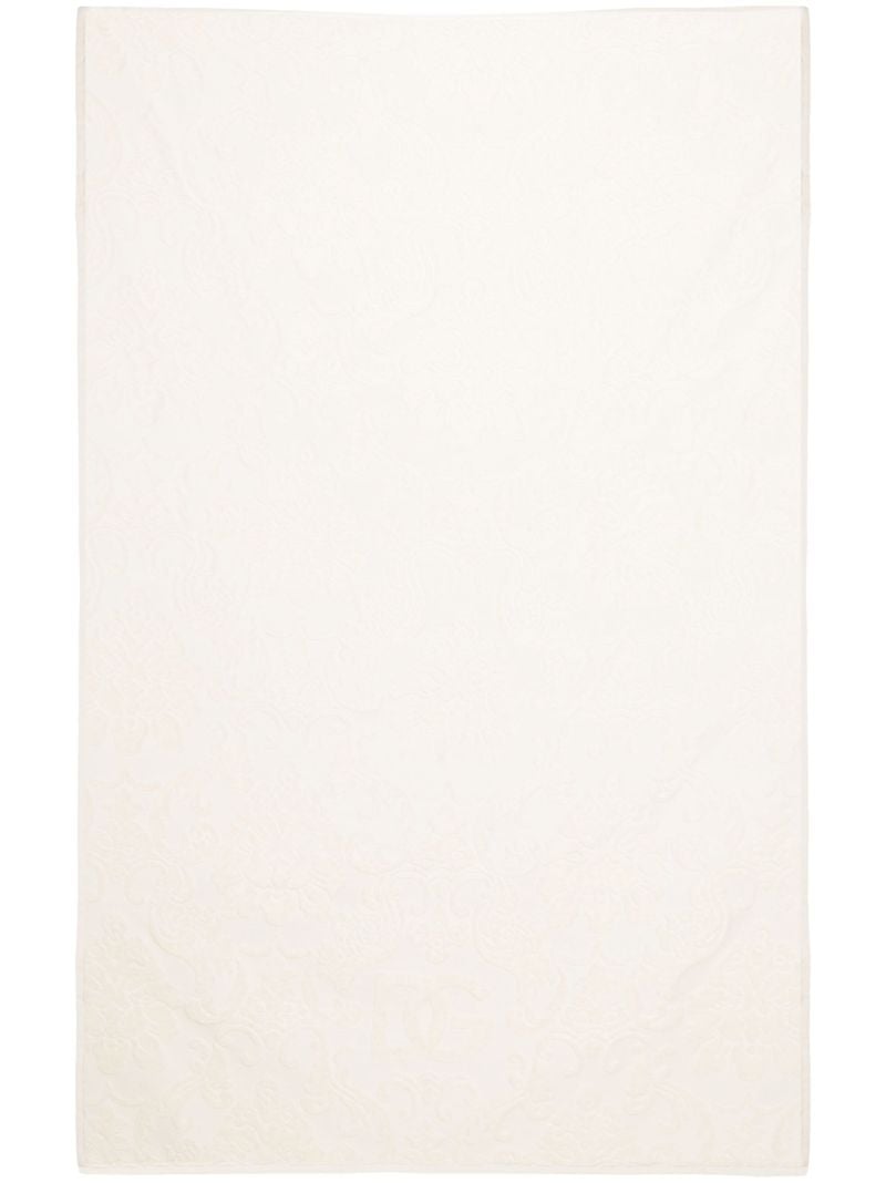 Neutral Logo-jacquard Cotton Towel Set