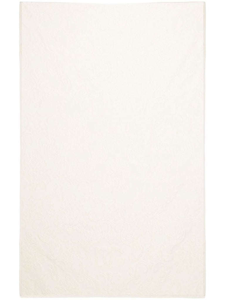 Neutral Logo-jacquard Cotton Towel Set