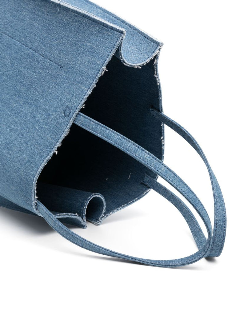 Blue G-tote Denim Tote Bag