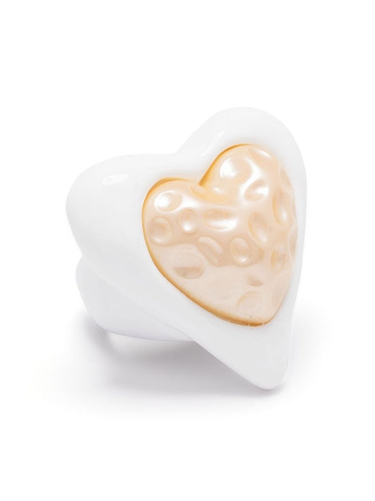 Gold-tone Heart Ring