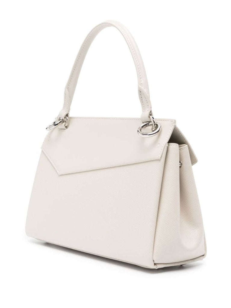 Neutral Small Snatched Tote Bag
