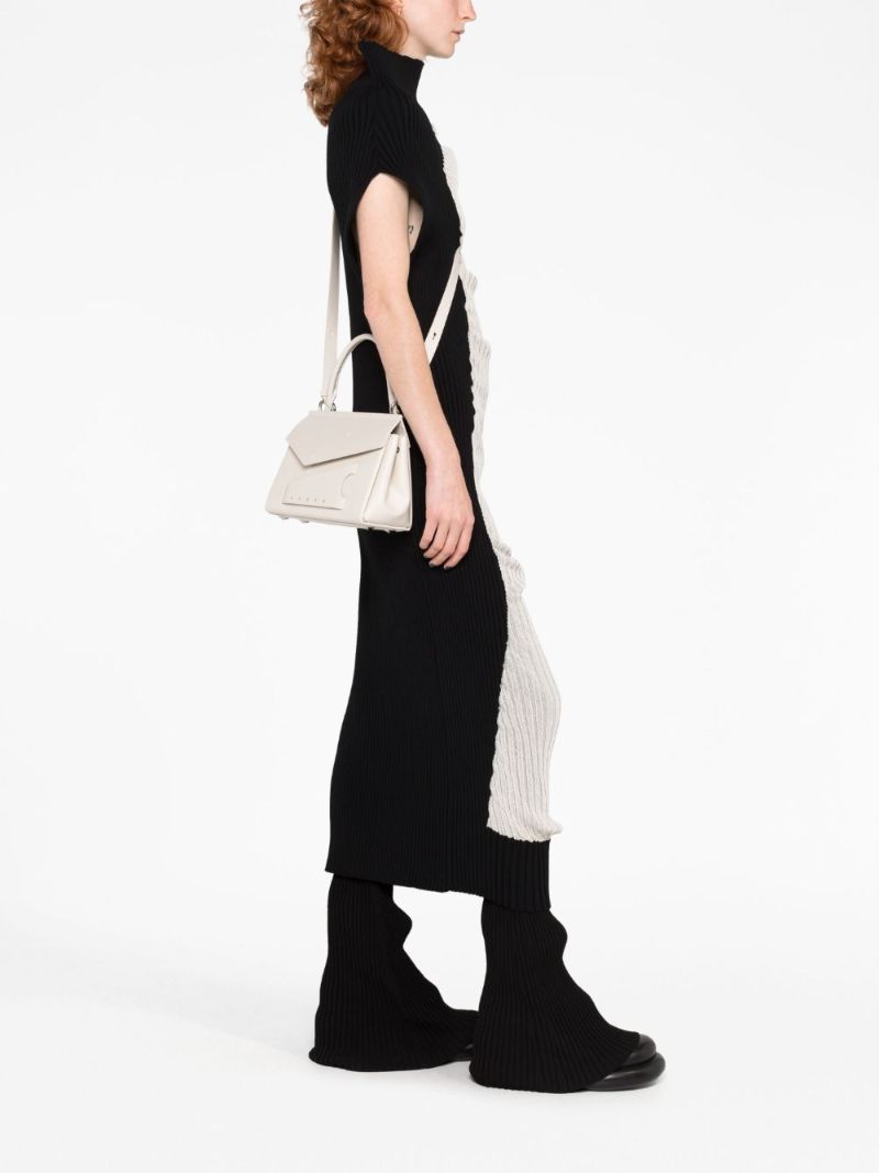 Neutral Small Snatched Tote Bag