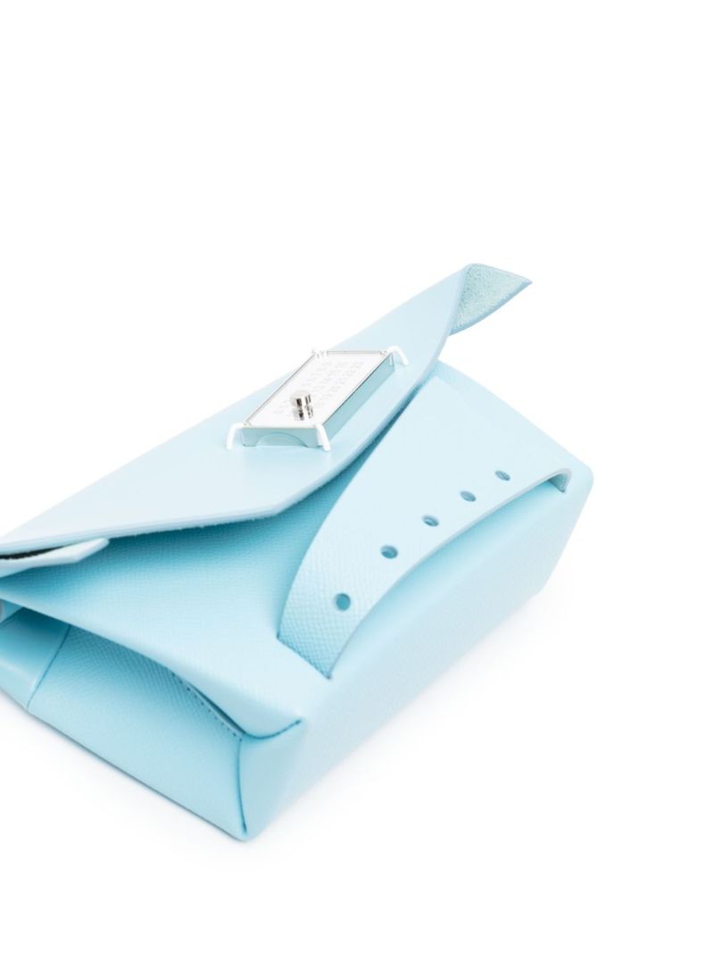 Blue Small Snatched Classique Clutch Bag