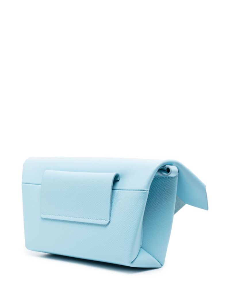 Blue Small Snatched Classique Clutch Bag