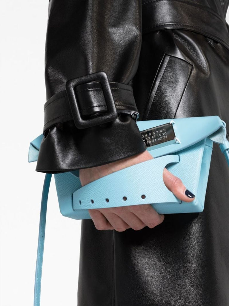 Blue Small Snatched Classique Clutch Bag