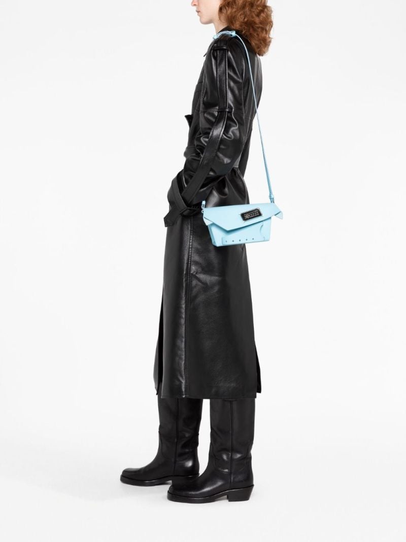 Blue Small Snatched Classique Clutch Bag
