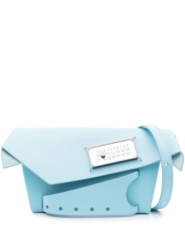 Blue Small Snatched Classique Clutch Bag