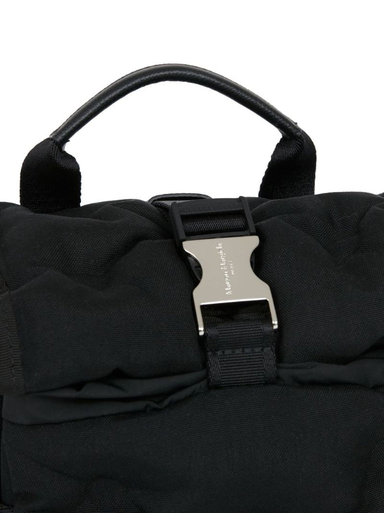 Black Glam Slam Logo-patch Small Backpack