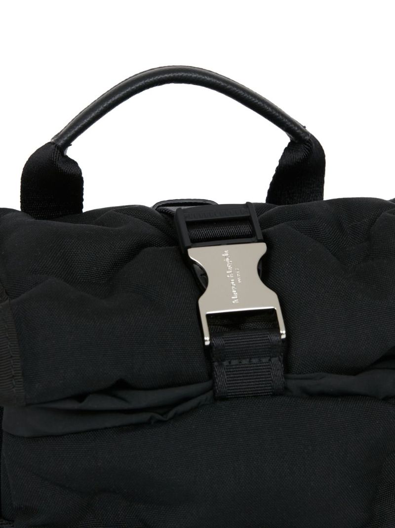 Black Glam Slam Logo-patch Small Backpack