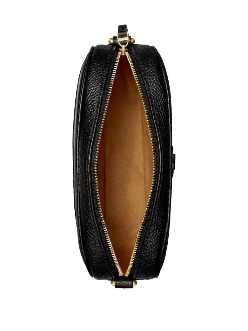 Black Mcgraw Leather Camera Bag