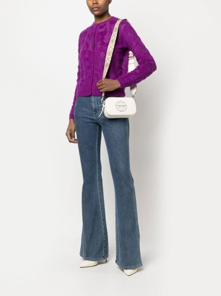 Neutral Miller Leather Shoulder Bag