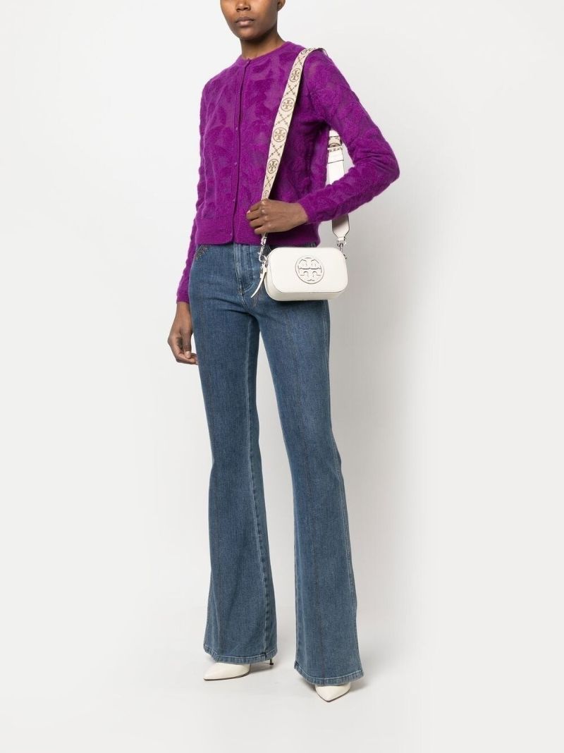 Neutral Miller Leather Shoulder Bag