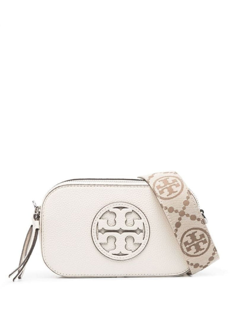Neutral Miller Leather Shoulder Bag