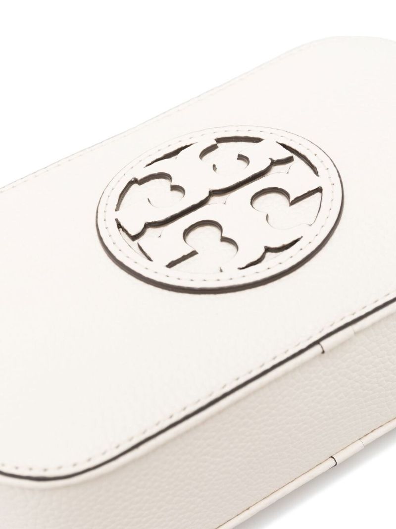 Neutral Miller Leather Shoulder Bag