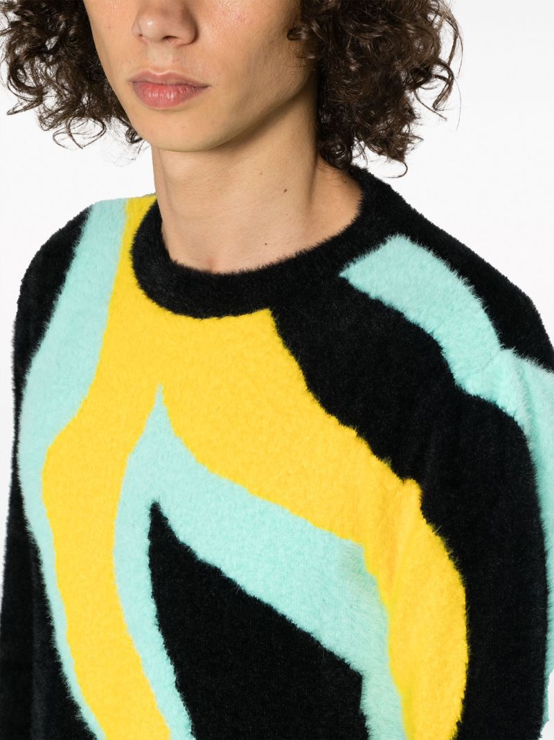 Black O'keeffe Brushed Sweater