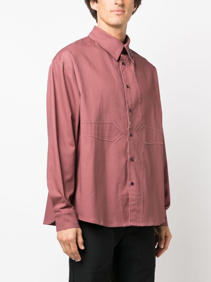 Pink Patchwork Shirt