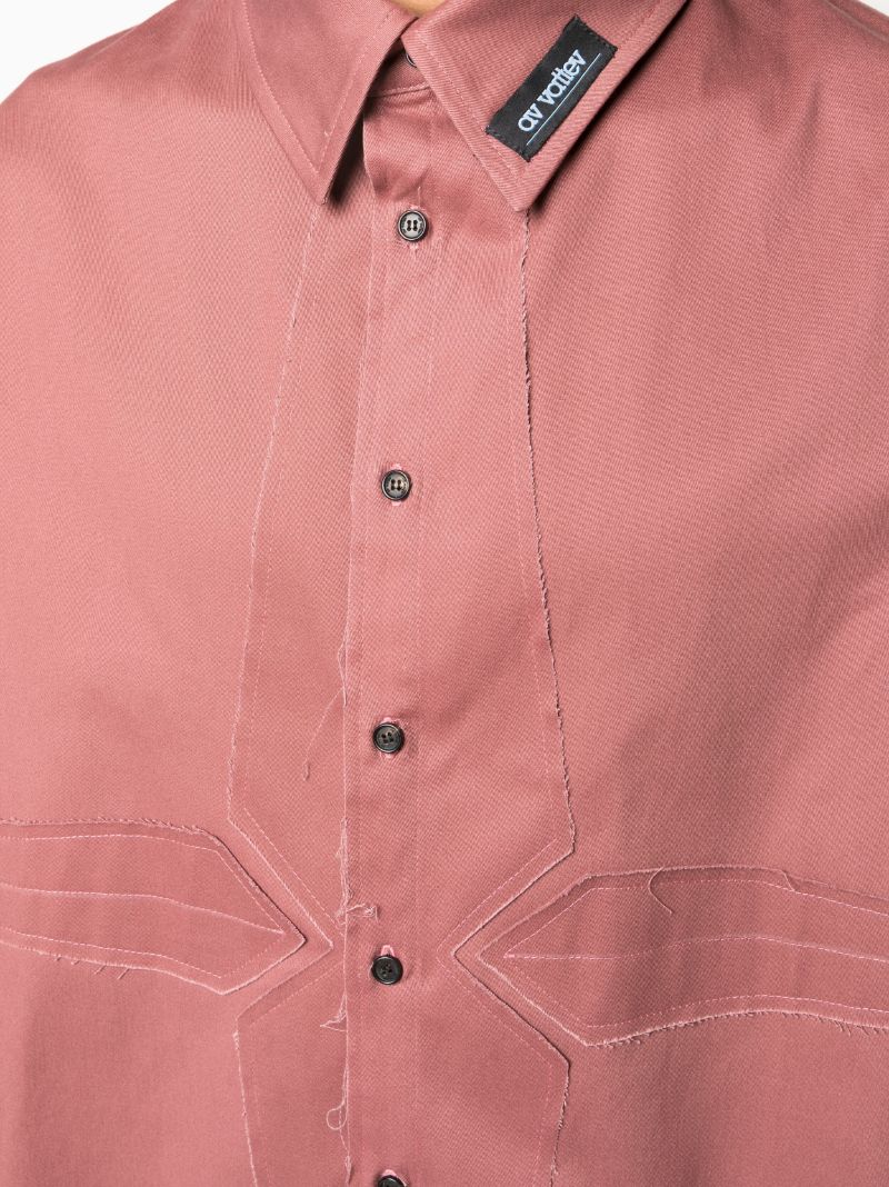Pink Patchwork Shirt