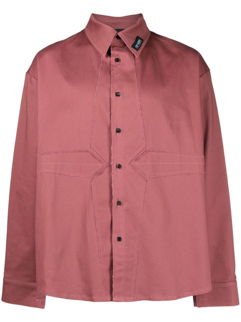 Pink Patchwork Shirt