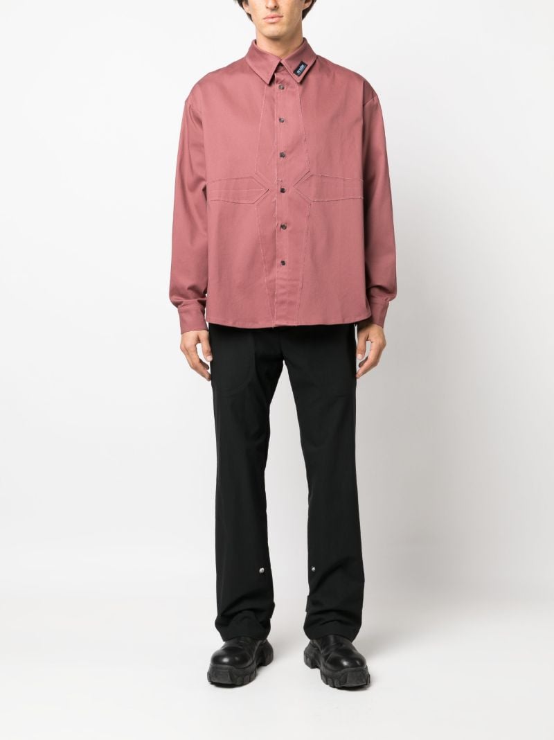 Pink Patchwork Shirt