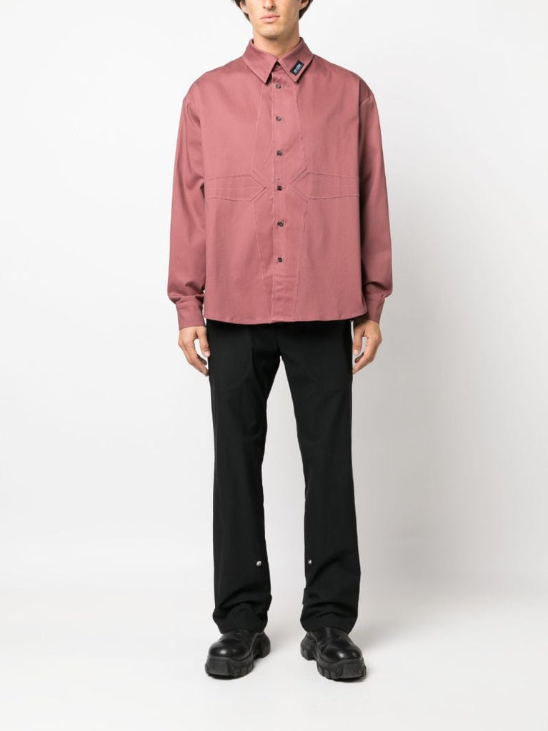 Pink Patchwork Shirt