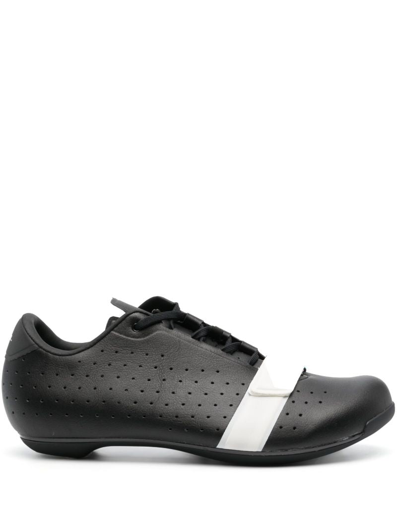 Black Classic Perforated Cycling Shoes