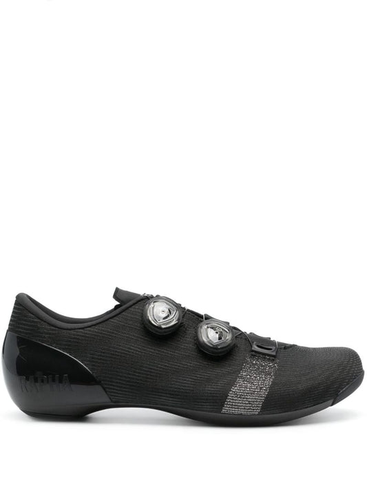 Black Pro Team Cycling Shoes