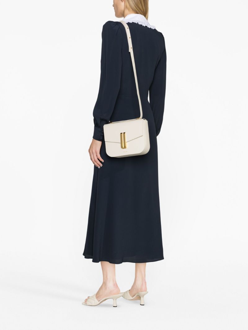 Neutral Vancouver Leather Cross Body Bag