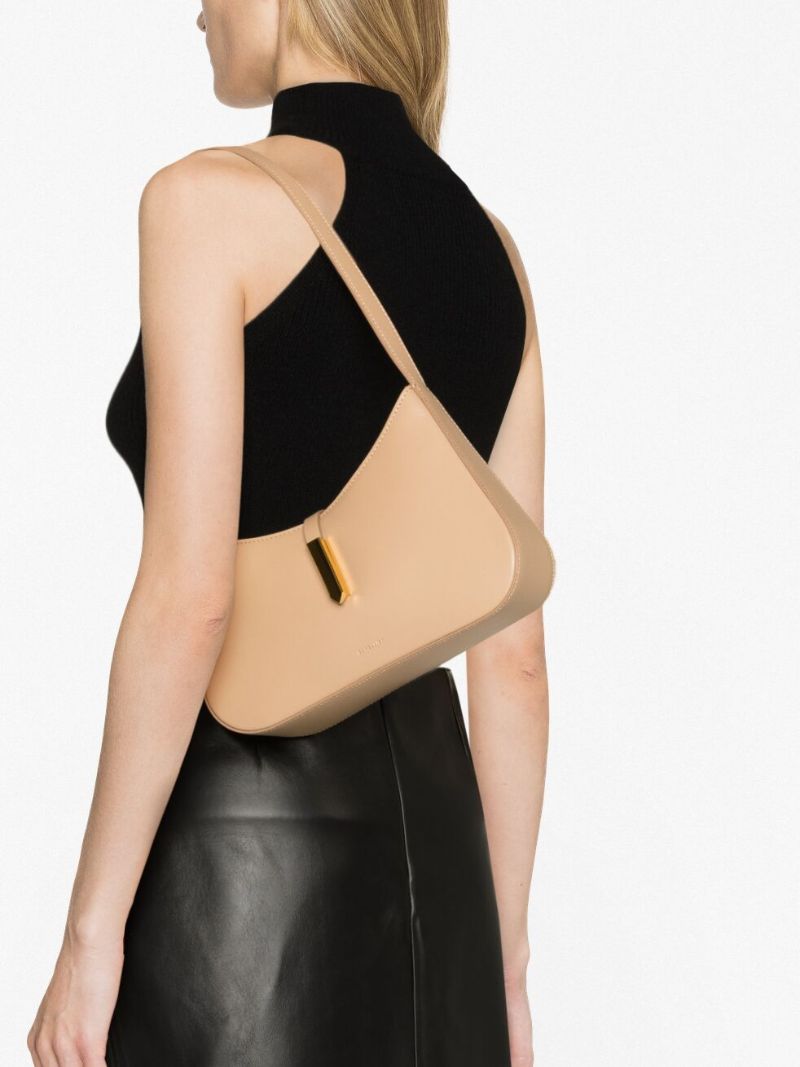 Neutral Tokyo Leather Shoulder Bag