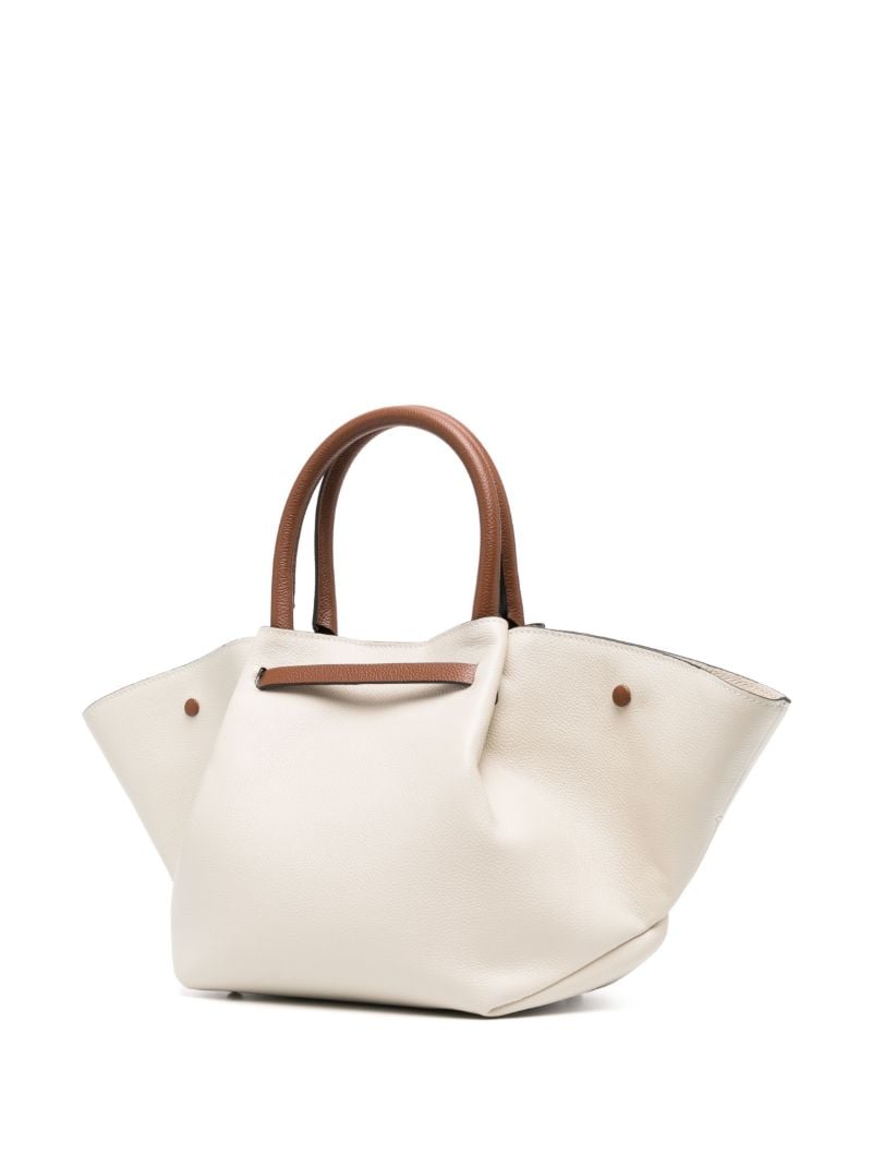 Neutral New York Medium Tote Bag