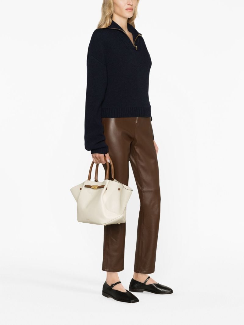 Neutral New York Medium Tote Bag