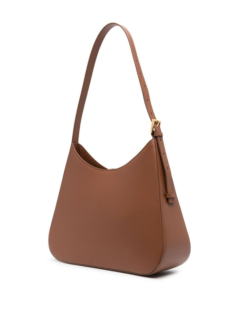 Brown Tokyo Leather Shoulder Bag