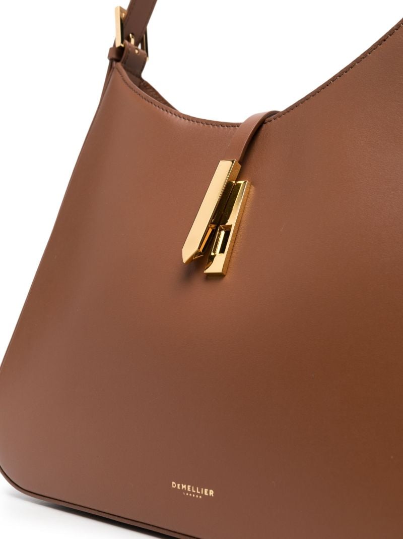 Brown Tokyo Leather Shoulder Bag