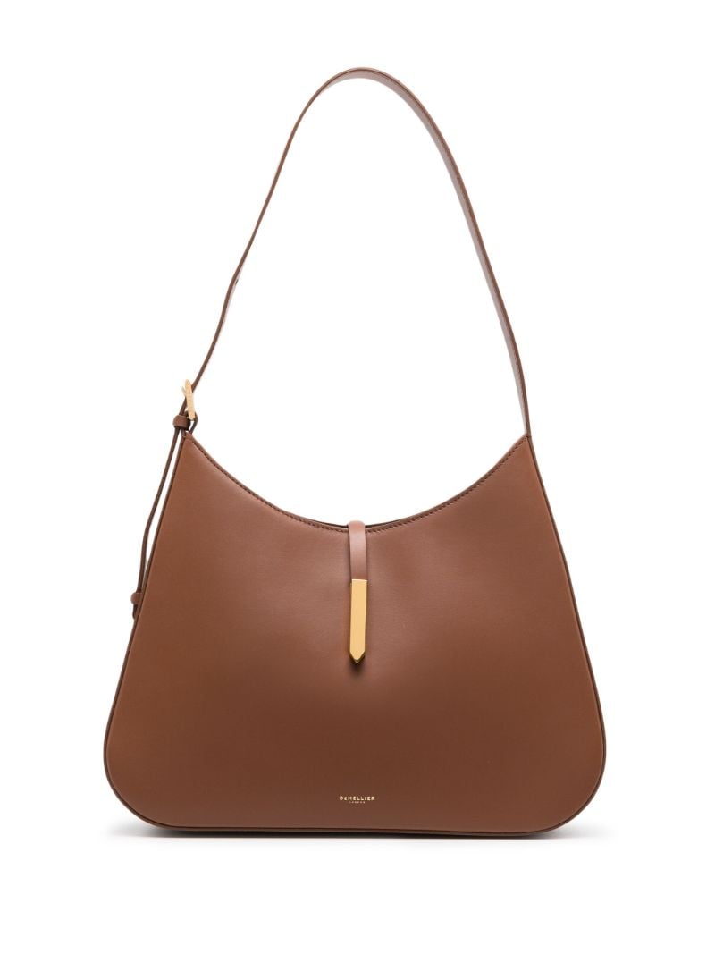 Brown Tokyo Leather Shoulder Bag