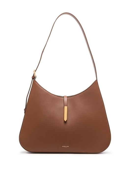 Brown Tokyo Leather Shoulder Bag
