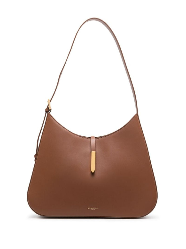 Brown Tokyo Leather Shoulder Bag