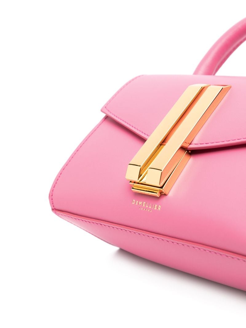 Pink Montreal Nano Leather Tote Bag