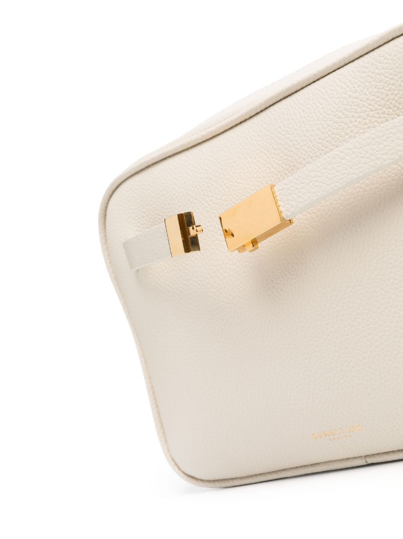 Neutral New York Leather Cross Body Bag