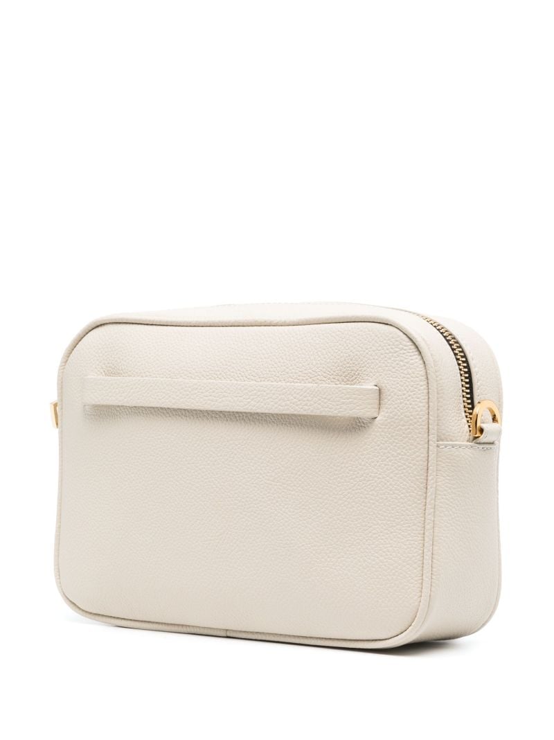 Neutral New York Leather Cross Body Bag