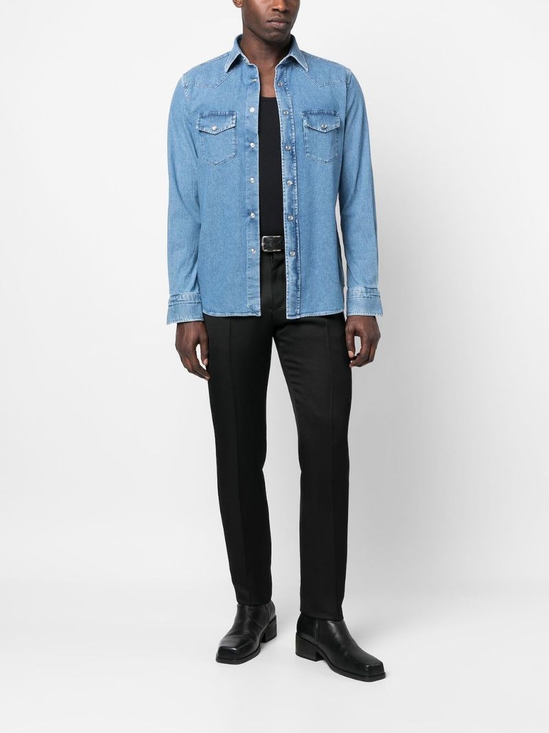 Blue Denim Shirt