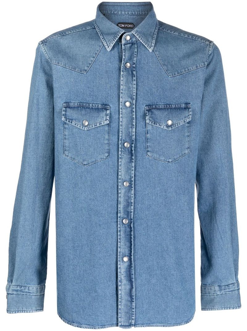 Blue Denim Shirt