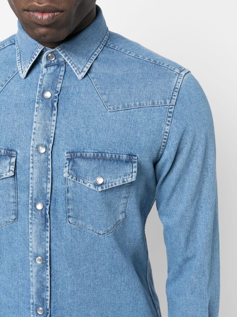 Blue Denim Shirt