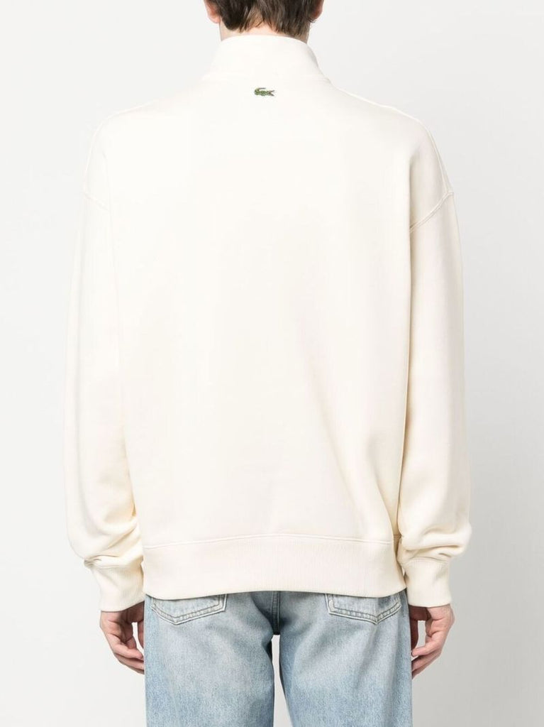 White Logo Patch Sweatshirt
