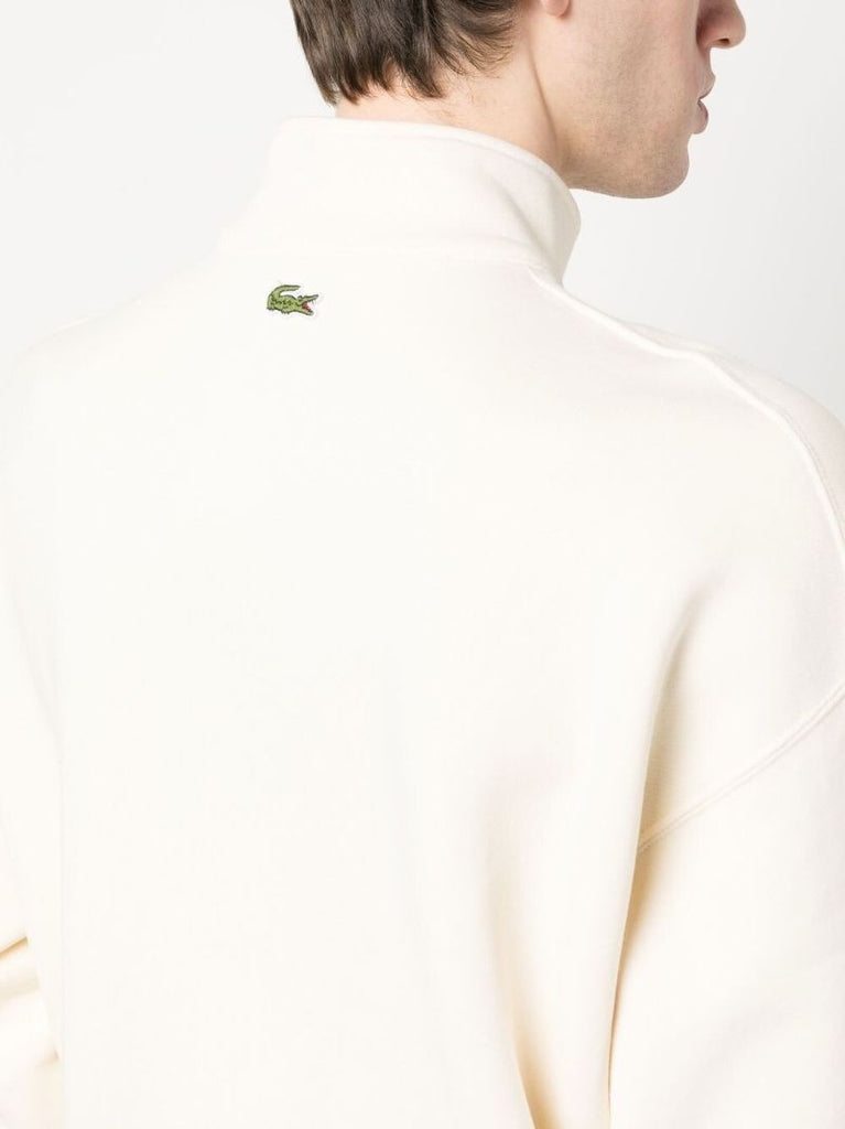 White Logo Patch Sweatshirt