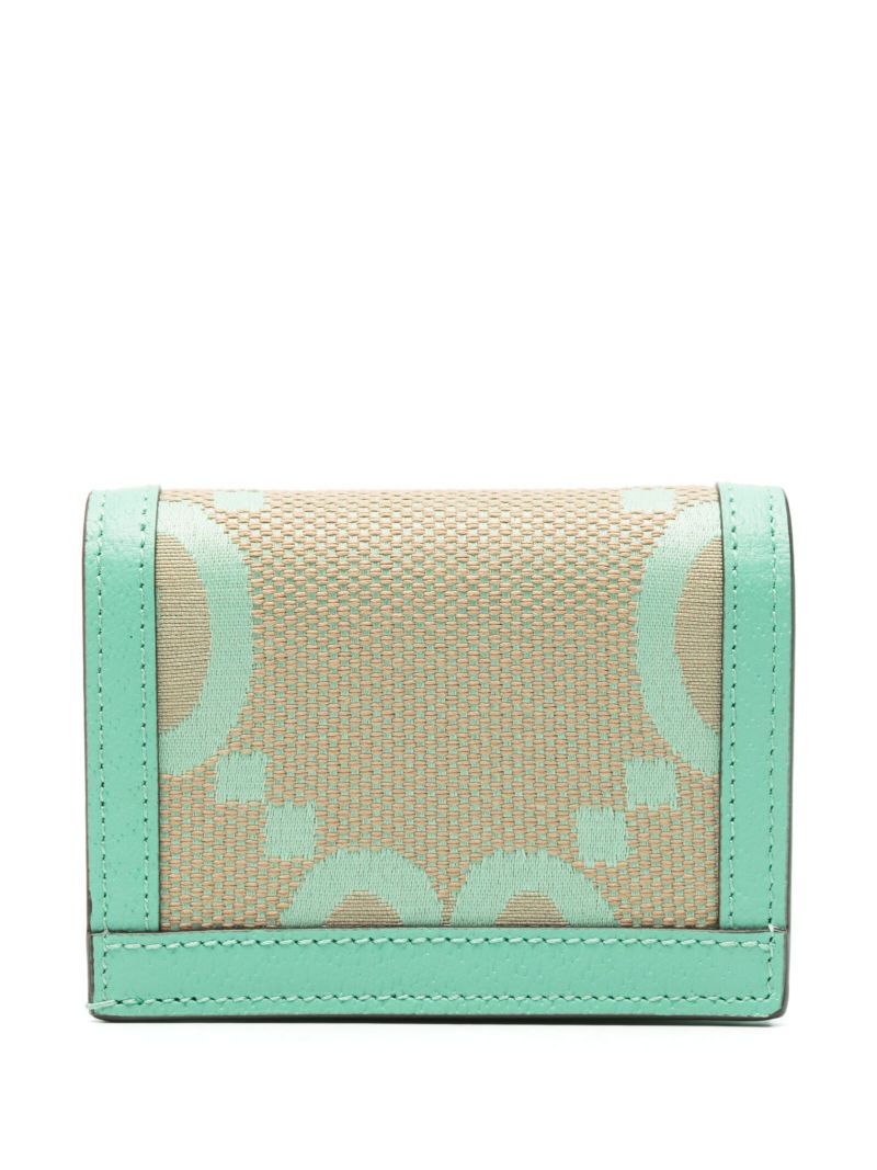 Green Logo Plaque Purse