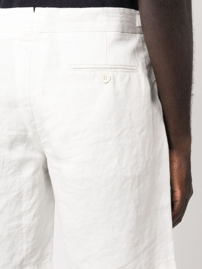 White Norwich Bermuda Shorts