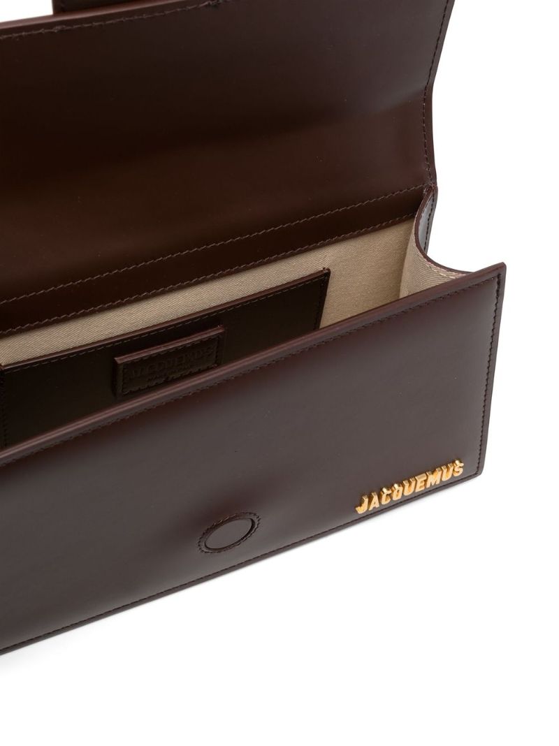 Brown Le Grand Bambino Leather Tote Bag